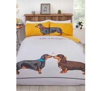 Hello Sausage Single Duvet Cover And Pillowcase Set