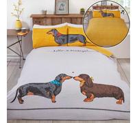Rapport Home Hello Sausage Duvet Set - Single, Multi