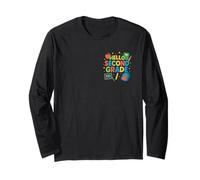 Hello Second Grade Funny Back to School Student Teacher Art Long Sleeve T-Shirt
