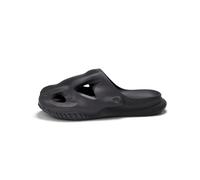 Hello Slippers T-Rex Fossil Slides, Dinosaur Sandals, Super Soft Eco-friendly EVA Material Cloud shoes for Women and Men Indoor & Outdoor, Black, 12.5-13.5 Women/11-12.5 Men