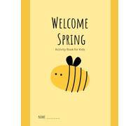 Hello Spring! Coloring Book for Preschool Kids: A Fun and Easy Spring Activity Book for Little Kids