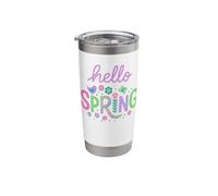 Hello Spring Cool Vibes Stainless Steel Insulated Tumbler
