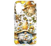 Hello Spring Gnome With Honeycomb Hat And Cute Daisy Flowers Case for iPhone 16