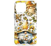 Hello Spring Gnome With Honeycomb Hat And Cute Daisy Flowers Case for iPhone 16 Pro Max