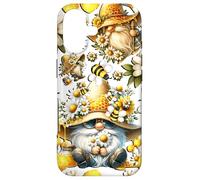 Hello Spring Gnome With Honeycomb Hat And Cute Daisy Flowers Case for iPhone 17