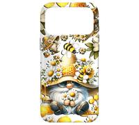 Hello Spring Gnome With Honeycomb Hat And Cute Daisy Flowers Case for iPhone 17 Pro Max