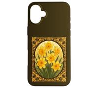 Hello Spring The Cheerful March Daffodil Case for iPhone 16 Plus