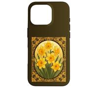 Hello Spring The Cheerful March Daffodil Case for iPhone 16 Pro