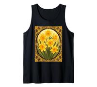 Hello Spring The Cheerful March Daffodil Tank Top