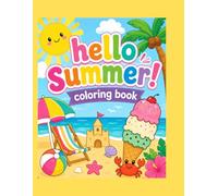 Hello summer coloring book