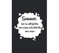 Hello summer: Din A5 booklet Dot Grid dotted| notebook| sketchbook| diary planner | gift notebook | 120 pages, matt soft cover