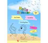 Hello Summer: Fun with Dots, Tracing & Colors
