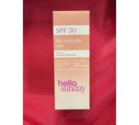 Hello Sunday The Everyday One - Face Moisturiser SPF 50 with Hyaluronic Acid - 75ml Travel Edition