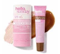 Hello Sunday The Shimmer One Glow Stick SPF45 50ml + The One For Your Lips SPF50 Balm 15ml | Hydrating, Protective, Winter Skin & Gifting Duo