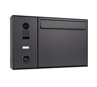 HELLO Surface-Mounted Mailbox with DoorBird D1100E Intercom and...