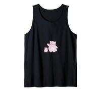 Hello Tank Top, Men, Black, Medium