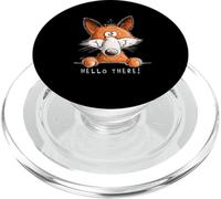 Hello There Fox Cute Wild Animal Cartoon Design PopSockets PopGrip for MagSafe