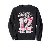 Hello Twelve Floral Est 2014 Sweatshirt