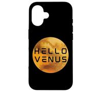 Hello Venus Life Discovery On Planet Venus Space Science Case for iPhone 16