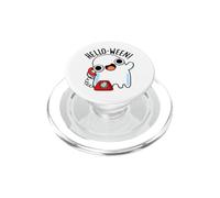 Hello-ween Funny Ghost Pun PopSockets PopGrip for MagSafe