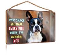 Hello Winter Sign Every Snack You Make, Every Bite You Take, I'm Watching You. Fall Wall Decor Vintage Decor(23X35CM)