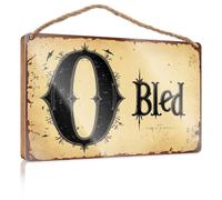 Hello Winter Sign O Bled: A Haunting Tale By Chris Riddell Fall Wall Decor Vintage Decor(20X30CM)