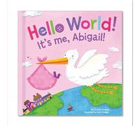 Hello World! - Personalised Children's Book - I See Me! (Pink Cover)