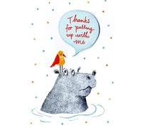 Hello You Thanks For Putting Up With Me Greeting Card Range Blank Inside