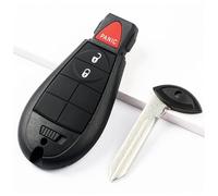 HelloAuto Key Fob for 2009-2012 Dodge Ram 1500 2500 3500, Fits for Dodge Journey Challenger Grand Caravan Key Fob Shell, Jeep Grand Cherokee Key Fob Cover. FCC ID: M3N5WY783X/ IYZ-C01C (433 Mhz)