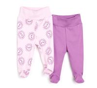 HelloBaby 2 Piece Footed Bottom - Purple