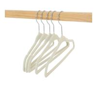 HelloBaby 5 Pack Velvet Baby Clothes Hangers - Sage Green