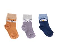 HelloBaby Ankle Socks 3 pcs - Blue