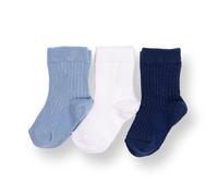 HelloBaby Ankle Socks 3 pcs - Navy Blue