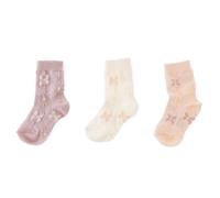 HelloBaby Ankle Socks 3 pcs - Pink