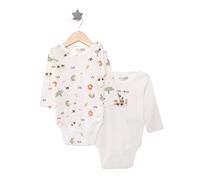 HelloBaby Baby Boy Long Sleeve Body 2 pcs - Beige