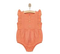 HelloBaby Baby Girl Athlete Bodysuit - Vermilion