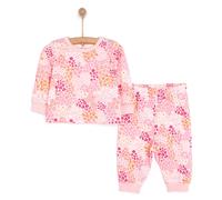 HelloBaby Baby Girl Long Sleeve Pyjamas Set - Dark Pink