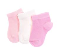 HelloBaby Baby Girl Pack of 3 Socks - Pink