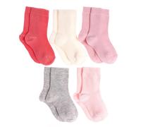 HelloBaby Baby Girl Socks 5 pcs - Pink