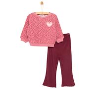 HelloBaby Baby Girl Sweatshirt Legging 2 pcs - Purple