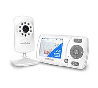 HelloBaby Baby Monitor, Upgrade Video Baby Monitor with Camera and Night Vision, 960p, No WiFi for Privacy, ECO Mode,Digital 2X Zoom,Alarm Function