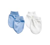 HelloBaby Baby Rib Gloves Interlock 2 pcs - Multicolour