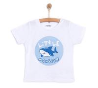 HelloBaby Baby Shark Boy T-shirt - White