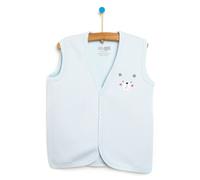 HelloBaby Basic Baby Boy Quilted Vest - Light Blue