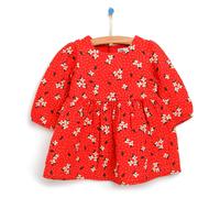 HelloBaby Basic Baby Girl Floral Muslin - Coral