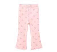 HelloBaby Basic Girl Butterfly Patterns Leggings - Light Pink