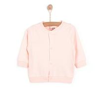 HelloBaby Basic Rib Cardigan - Light Pink