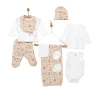 HelloBaby Boy 10 piece Newborn Set - Ecru