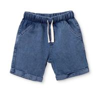HelloBaby Boys Denim Shorts Lace-up Little Sailor Above the Knee - Blue