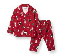 HelloBaby Christmas Baby Boy Long Sleeve Pyjamas Set - Red